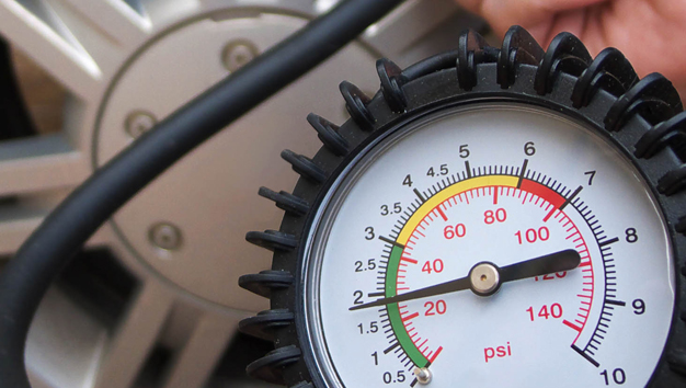 The correct tire pressure is crucial and save...
